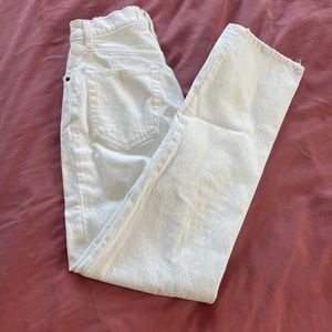 Abercrombie jean- 90s straight ultra high rise curve love